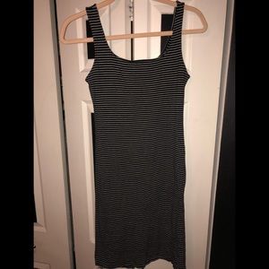 Black & White Stripped Dress